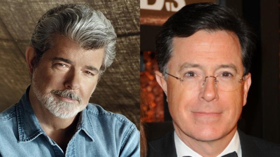 George Lucas, Christopher Nolan y Gus Van Sant, en el Tribeca Film Festival George Lucas, Christopher Nolan y Gus Van Sant, en el Tribeca Film Festival