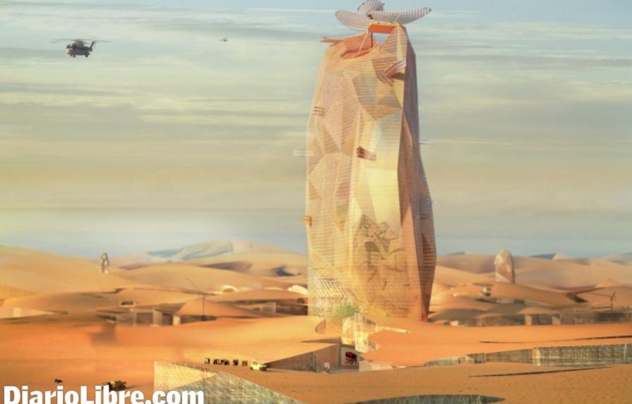 ¡Un rascacielos en el Sahara!