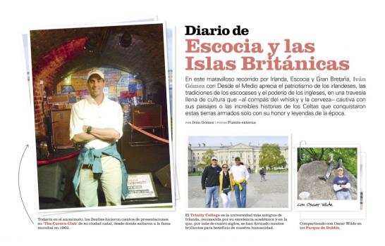 Diario de Escocia y las Islas Británicas