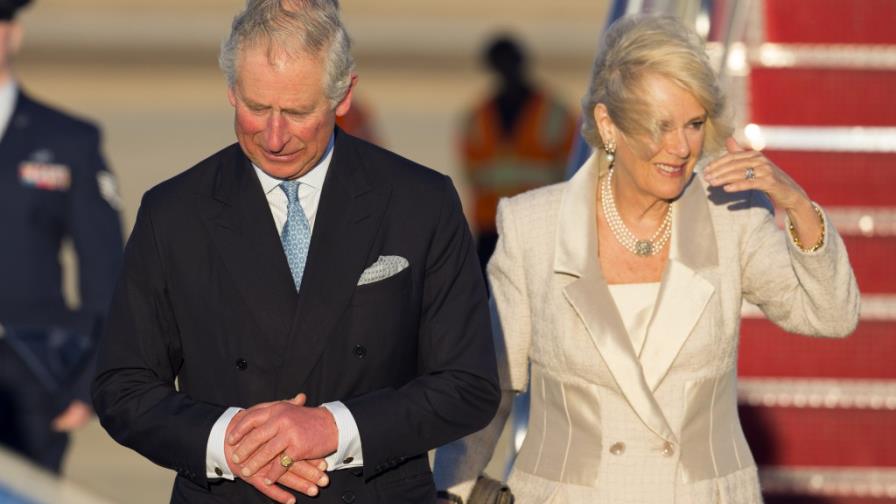 El príncipe Carlos y su esposa Camila visitan Washington