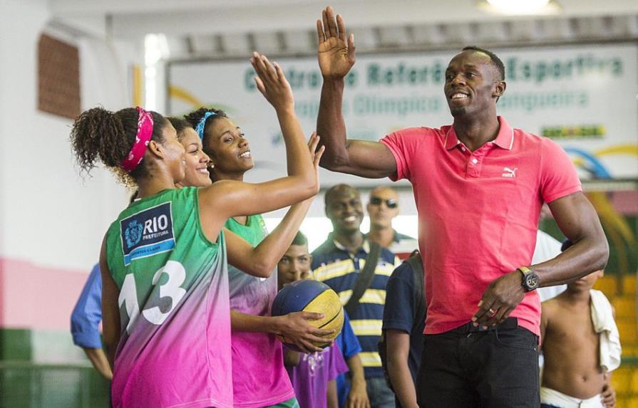 Usain Bolt quiere un lugar en la historia al lado de Mohammed Alí y Tiger Woods