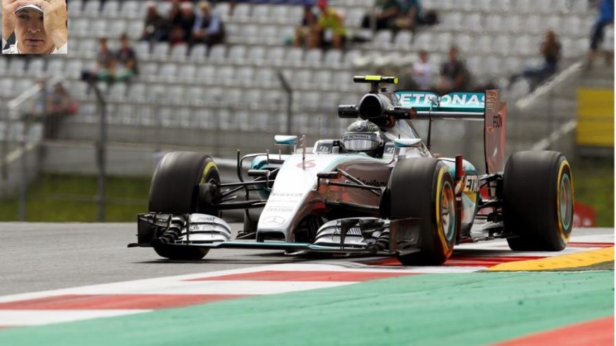 El alemán Nico Rosberg lidera los primeros entrenamientos en Austria