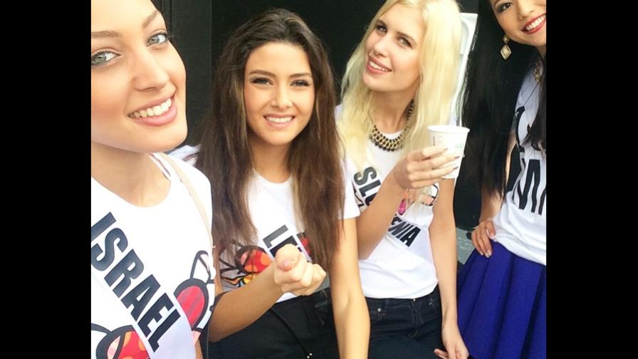 Guerra árabe-israelí por un selfie de sus reinas de belleza