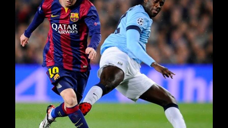 Lionel Messi brilla sin anotar y el Barcelona elimina al Man City Lionel Messi brilla sin anotar y el Barcelona elimina al Man City