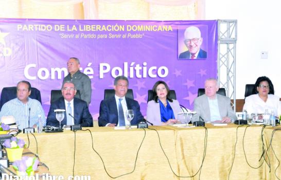 Danilo y Leonel intentaron un acuerdo previo al Comité Político