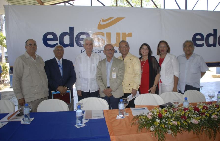 EDESUR invierte RD$23 millones en circuito 24 Horas en Baní
