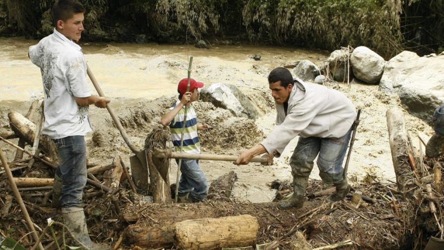 Un bebé de 11 meses, el milagro de la avalancha en Colombia Un bebé de 11 meses, el milagro de la avalancha en Colombia