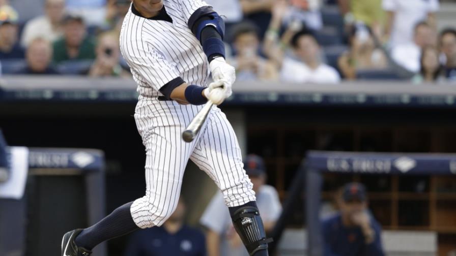 Alex Rodríguez dispara su hit número 3000