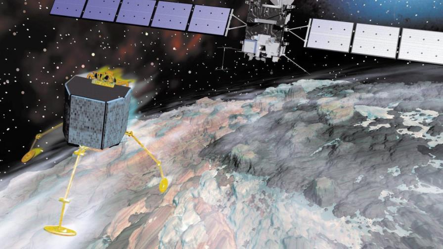 El módulo Philae vuelve a transmitir datos a la Tierra desde un cometa