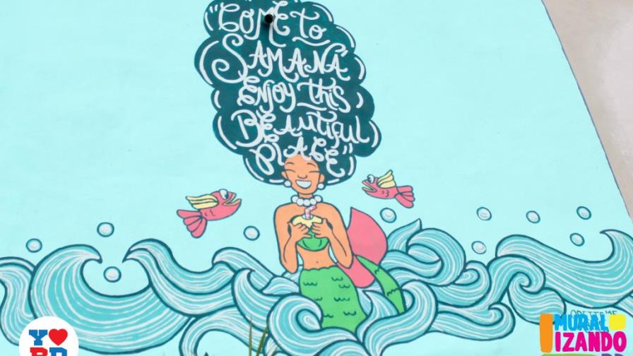 Muralizando llega a Samaná y revitaliza espacios públicos