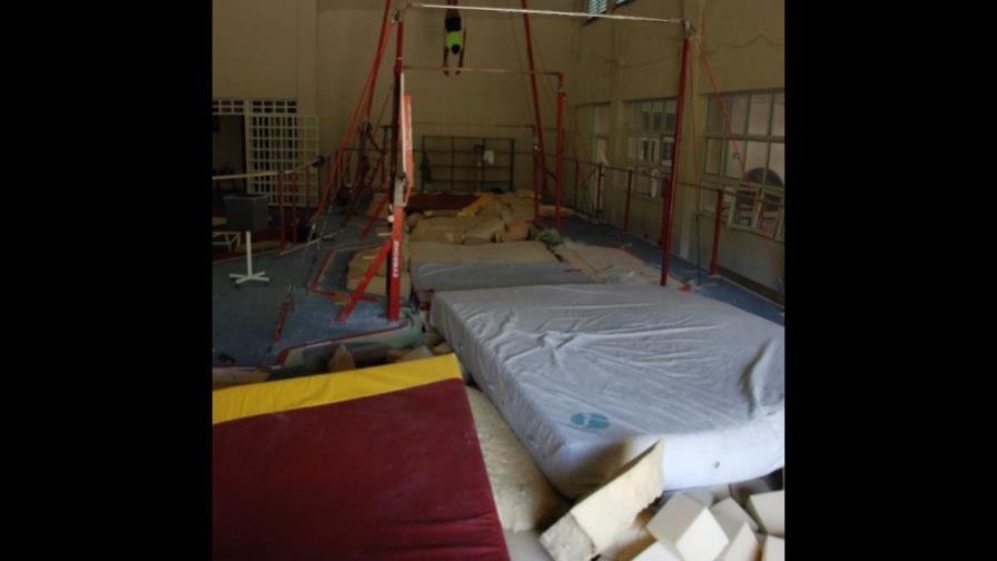 Pabellón de Gimnasia, en estado de emergencia