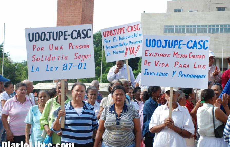 Pensión promedio en la República Dominicana será 22.8% del salario