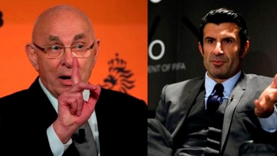 Luis Figo y Van Praag retiran candidatura a la presidencia de la FIFA