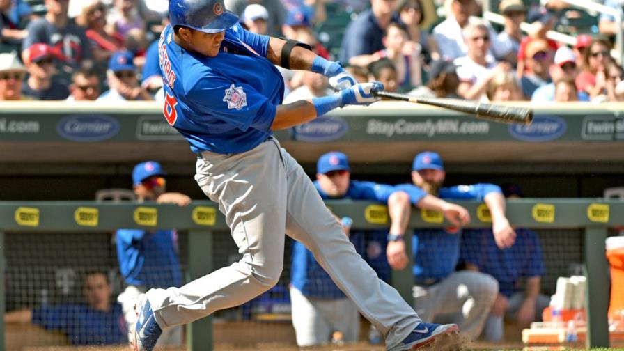 Dominicano Castro da triunfo a Cachorros ante Mellizos en 10 innings