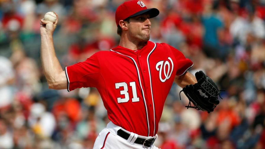 Max Scherzer deja sin hit ni carrera a los Piratas y los Nacionales ganan 6-0