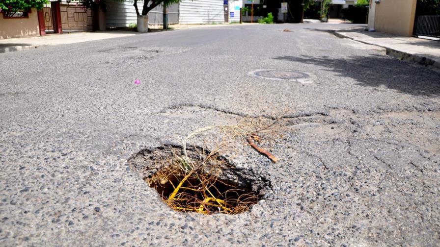 Las calles de los Jardines Metropolitanos de Santiago están inservibles