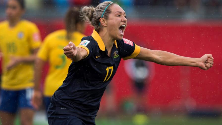 Australia elimina a Brasil, va a 4tos en Mundial de mujeres de fútbol