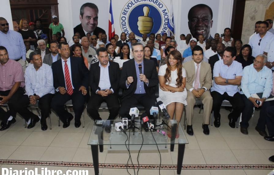 Luis Abinader: “La alianza de la oposición va en todos niveles”
