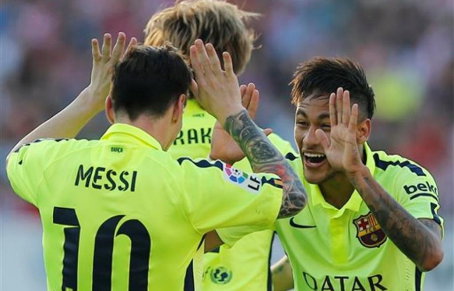 Neymar, de ladero de Messi en el Barcelona a capitán de Brasil