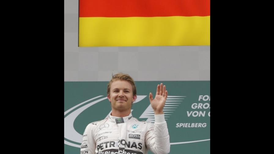 Rosberg pone la F1 color rojo con su triunfo GP de Austria