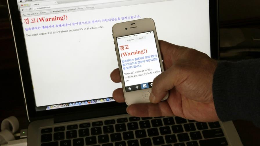 Un misterioso aviso bloquea Instagram en Corea del Norte