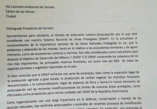 Ambientalistas expresan preocupación al Senado por modificación límites de Los Haitises