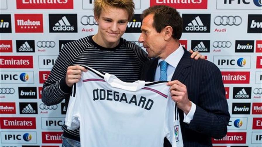 Real Madrid presenta a refuerzo adolescente noruego Odegaard