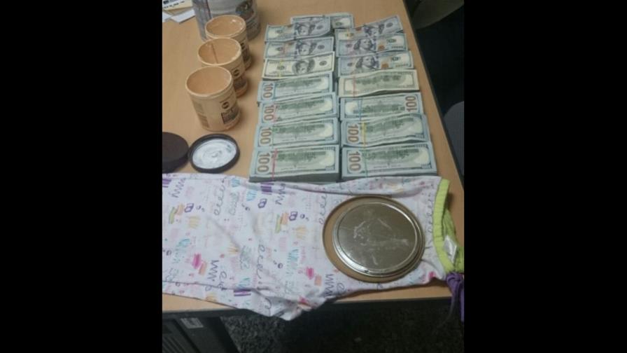 Autoridades decomisan más de 12 millones de pesos en el AILA