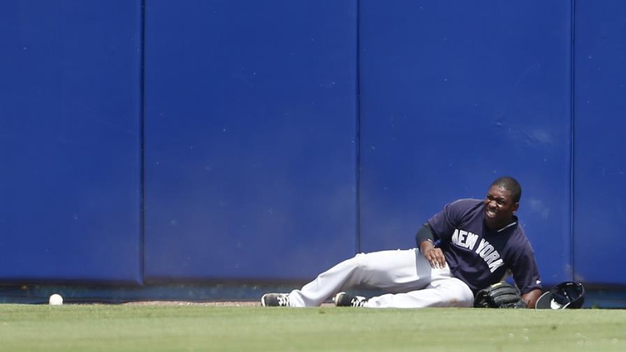Pirela de los Yanquis se lesiona en juego de pretemporada Pirela de los Yanquis se lesiona en juego de pretemporada