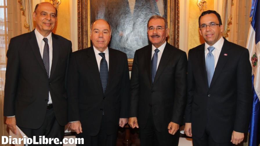 Canciller de Brasil visita al presidente Danilo Medina