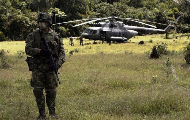 Mueren tres guerrilleros de las FARC en una operación militar