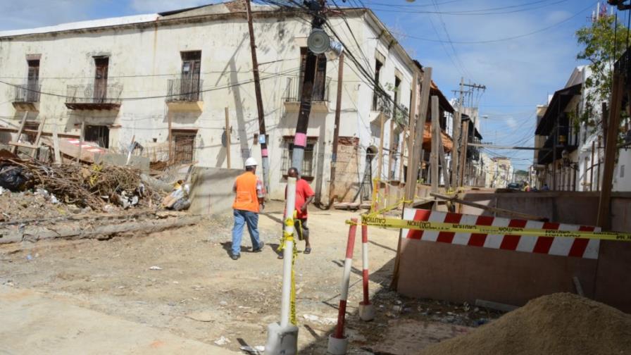 Ministerio de Turismo: calles de la Ciudad Colonial están avanzadas en un 85% Ministerio de Turismo: calles de la Ciudad Colonial están avanzadas en un 85%