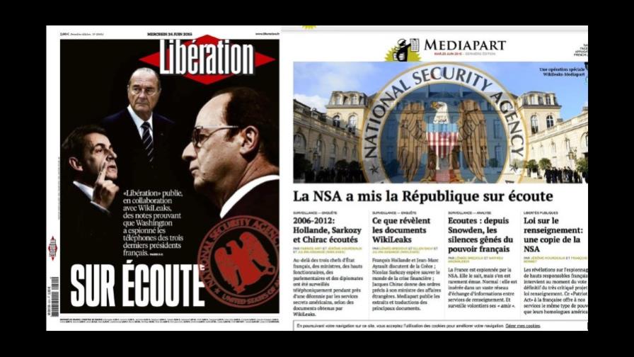 Estados Unidos espió a los tres últimos presidentes franceses, según WikiLeaks