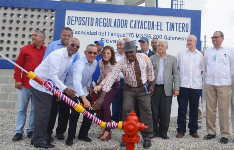 Inauguran acueducto en San Pedro Macorís