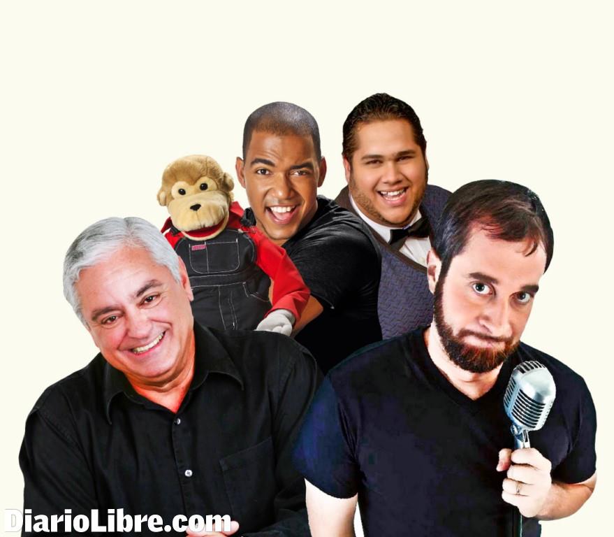 Cuquín, Carlos, Liondi y Juan Carlos, juntos