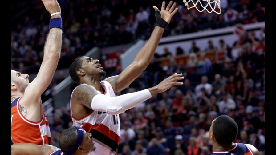 Aldridge olvida su lesión y guía a Blazers ante Wizards Aldridge olvida su lesión y guía a Blazers ante Wizards