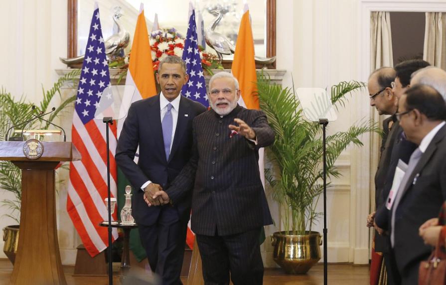 Acuerdos, paseos y buena sintonía de Obama con Modi en la India