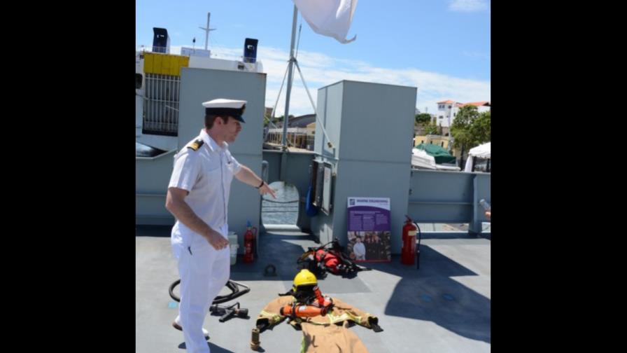 Patrullero británico atraca en Santo Domingo para fortalecer las relaciones Patrullero británico atraca en Santo Domingo para fortalecer las relaciones