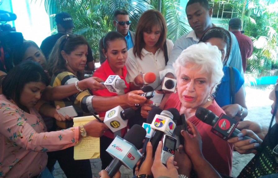 Milagros Ortiz Bosch dice extenderán plazo de votación en convención del PRM