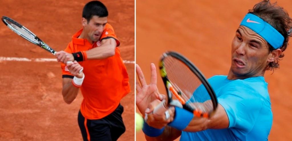 Rafael Nadal y Novak Djokovic avanzan en Roland Garros