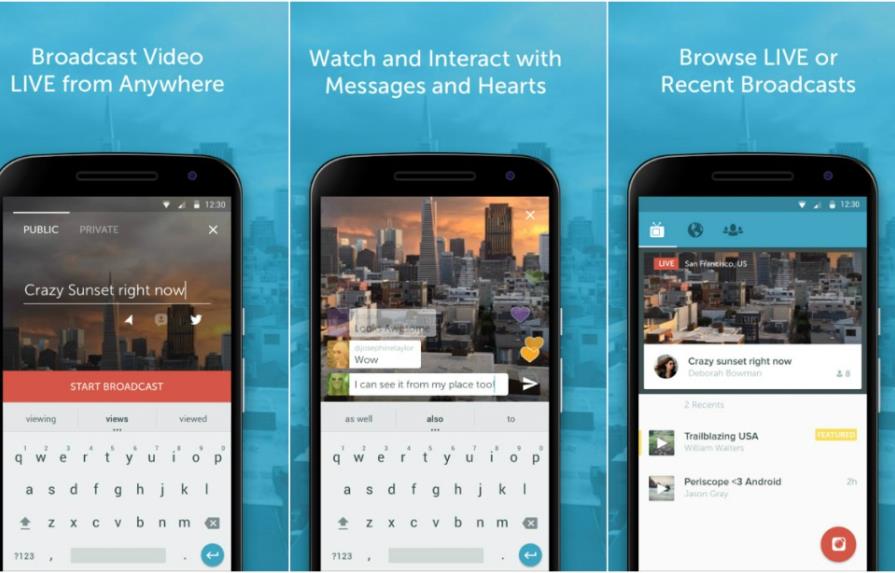 Periscope, la aplicación de streaming de Twitter, llega a Android