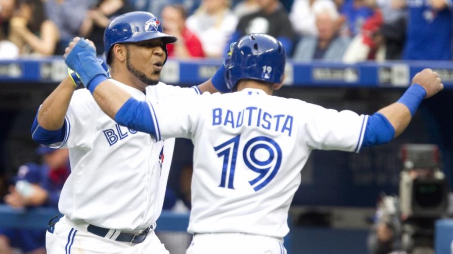 Encarnación, dos jonrones y remolca cinco; Santana, HR