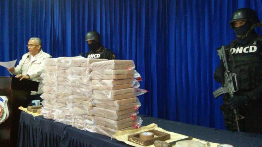 DNCD decomisa 132 kilos de droga en Azua; hay un detenido
