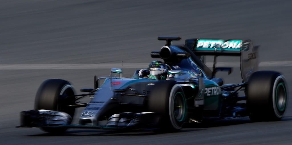 Mercedes de Nico Rosberg el más veloz en ensayos de F1