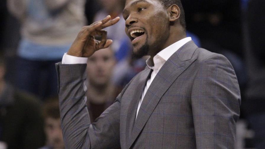 Durant será operado de nuevo y se perderá resto de temporada