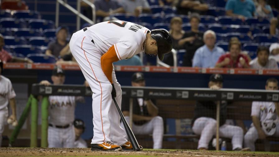 Giancarlo Stanton, fuera 4-6 semanas por fractura en la mano