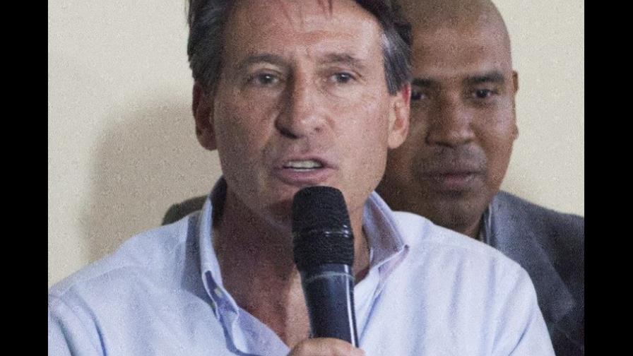 El británico Sebastian Coe busca apoyo de Centroamérica para presidir la IAAF