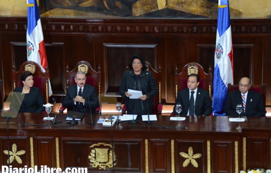 Cristina Lizardo: “La historia recordará al presidente Medina”