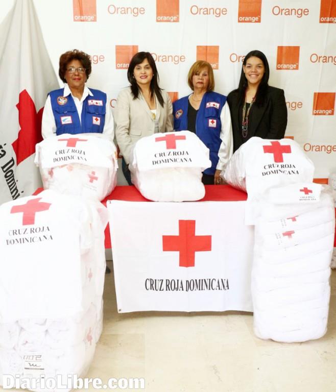 Orange apoya los operativos de la Cruz Roja