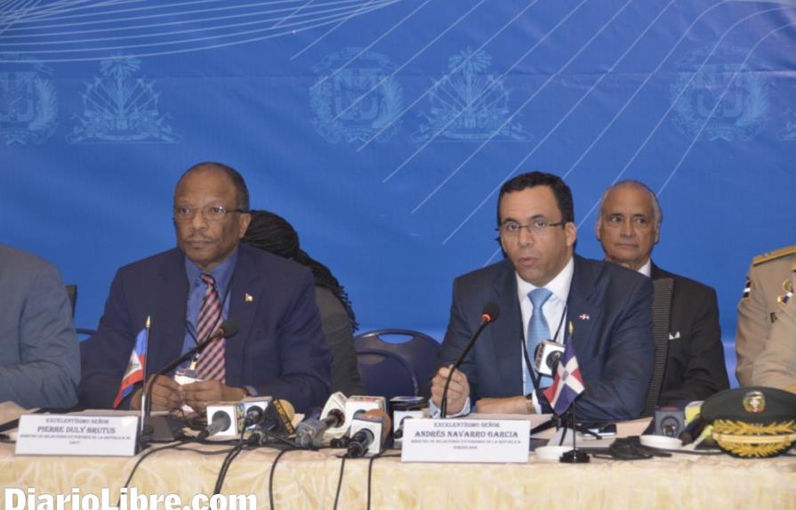 Seguridad y migración copan la reunión de la comisión República Dominicana-Haití